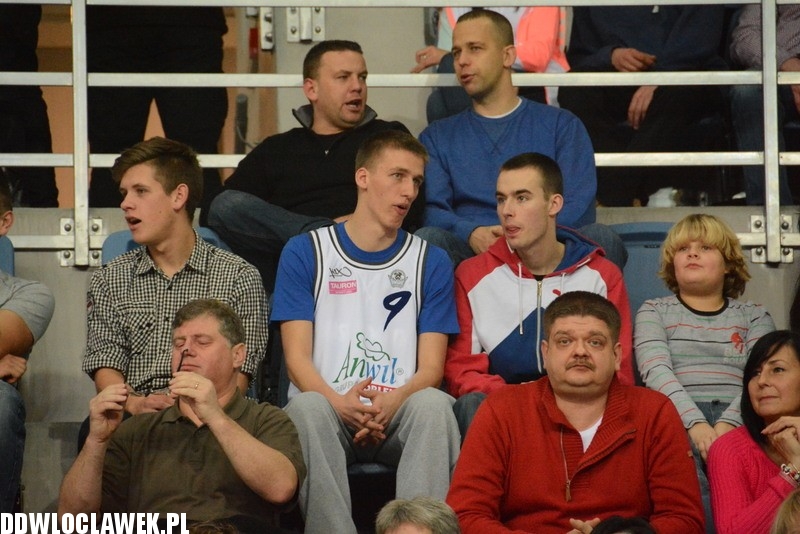 Kibice podczas meczu Anwil - Stelmet