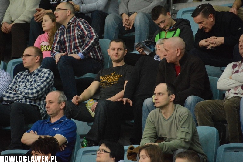 Kibice podczas meczu Anwil - Stelmet