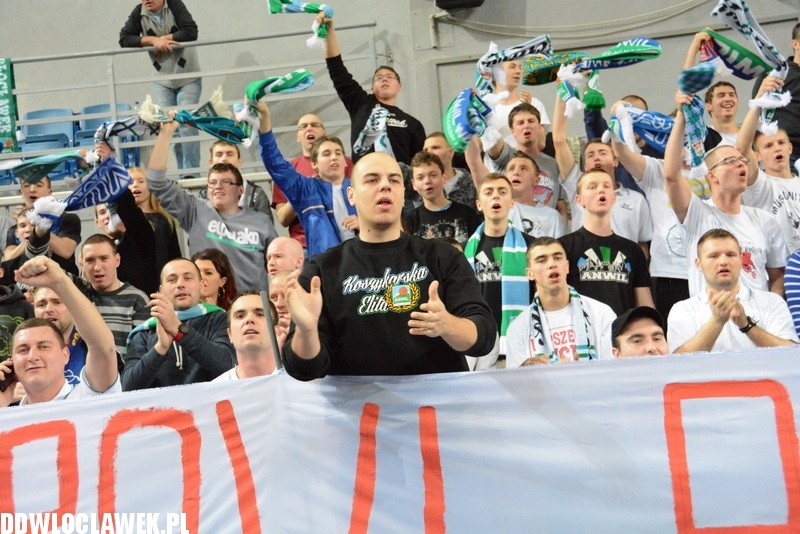 Kibice podczas meczu Anwil - Stelmet