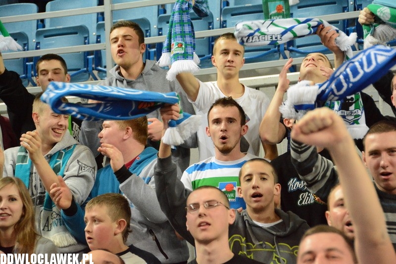Kibice podczas meczu Anwil - Stelmet