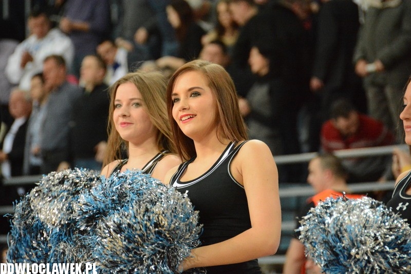 Cheerleaderki na meczu Anwil - Stelmet