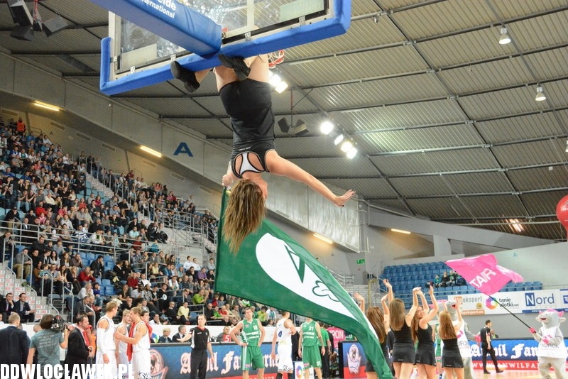 Cheerleaderki na meczu Anwil - Stelmet