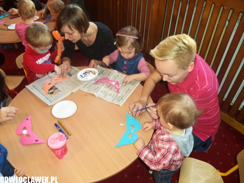 Warsztaty karnawałowe w żłobku Zenitek
