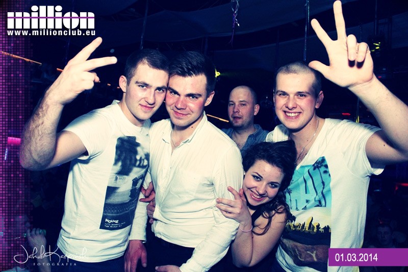 Weekend we Włocławku 01.03 Million Club część I