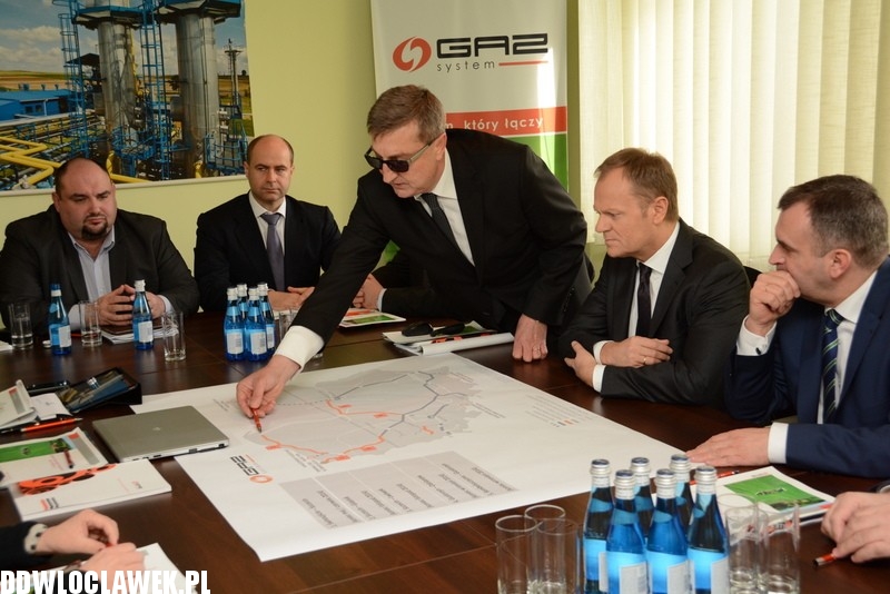 Donald Tusk w regionie włocławskim