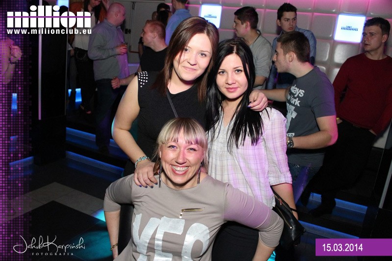 Weekend we Włocławku 15.03 Million Club część I