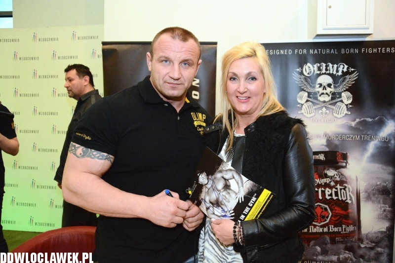 Mariusz Pudzianowski we Włocławku