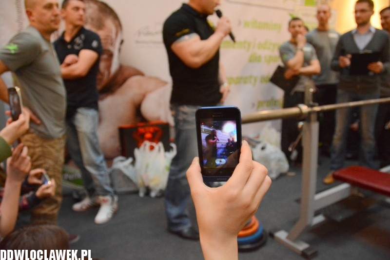 Mariusz Pudzianowski we Włocławku