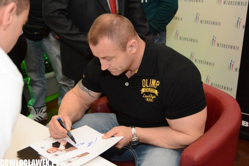Mariusz Pudzianowski we Włocławku