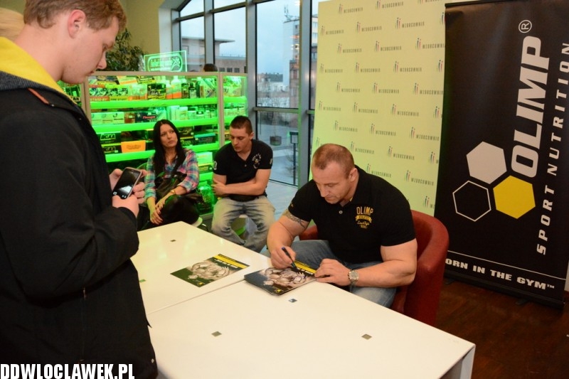 Mariusz Pudzianowski we Włocławku