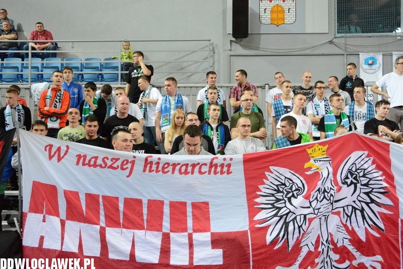 Kibice podczas meczu Anwil - Stelmet