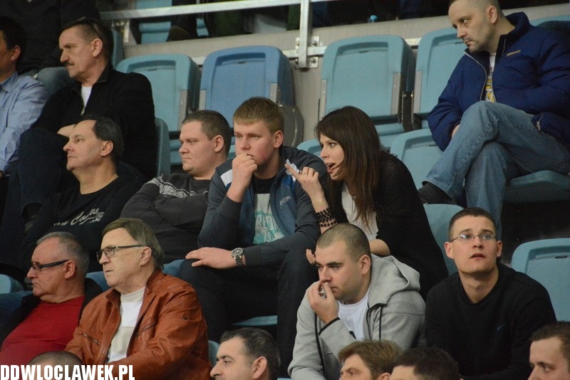 Kibice podczas meczu Anwil - Stelmet