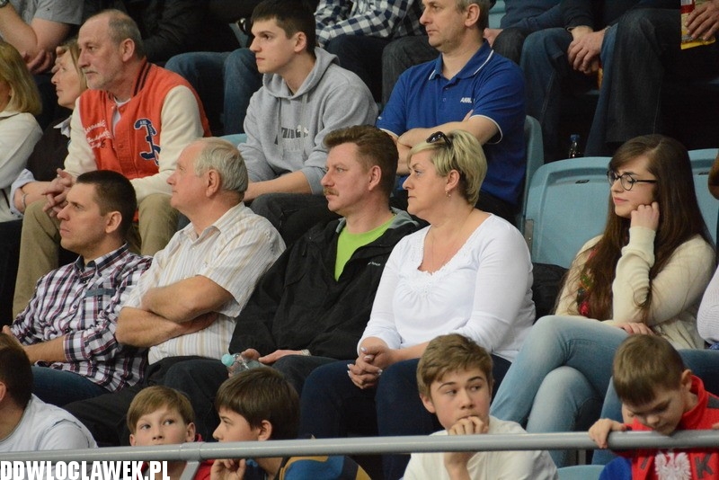 Kibice podczas meczu Anwil - Stelmet