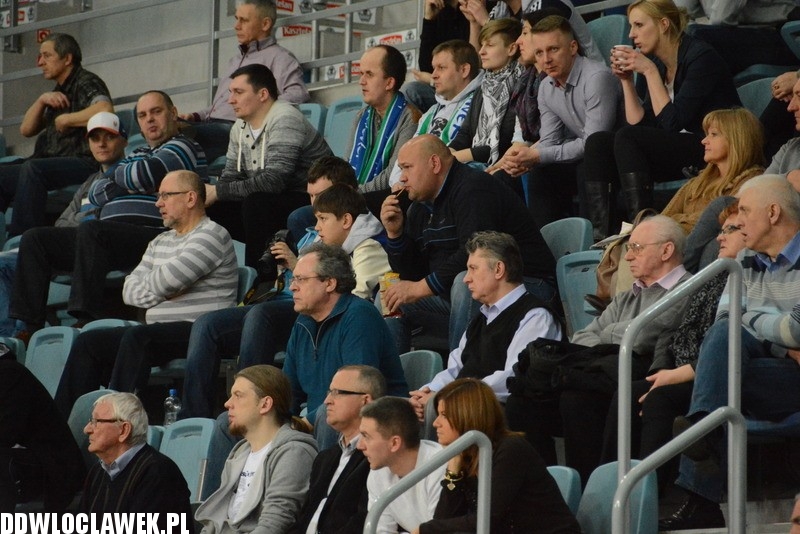 Kibice podczas meczu Anwil - Stelmet