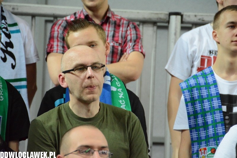 Kibice podczas meczu Anwil - Stelmet