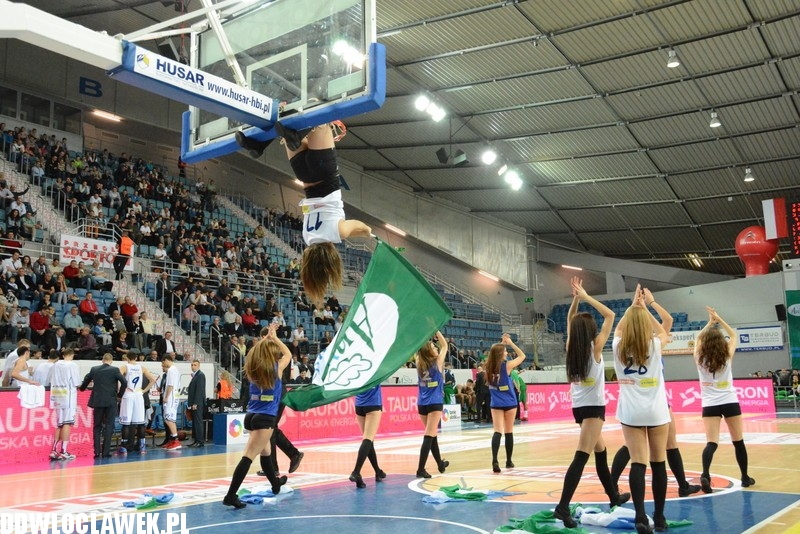 Cheerleaderki na meczu Anwil - Stelmet