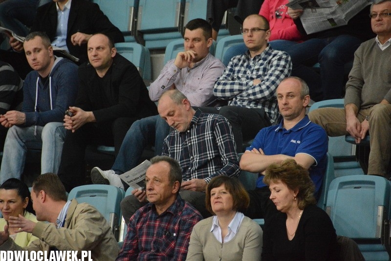 Kibice podczas meczu Anwil - Czarni Słupsk