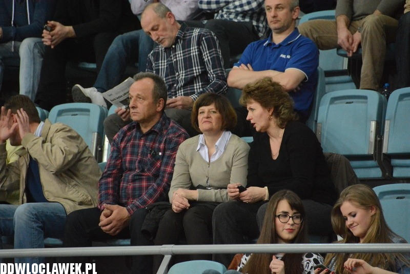 Kibice podczas meczu Anwil - Czarni Słupsk