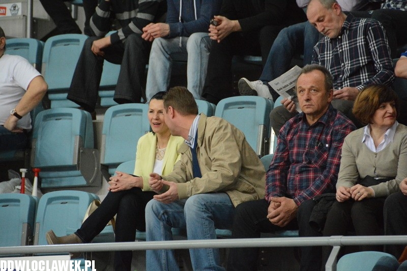 Kibice podczas meczu Anwil - Czarni Słupsk