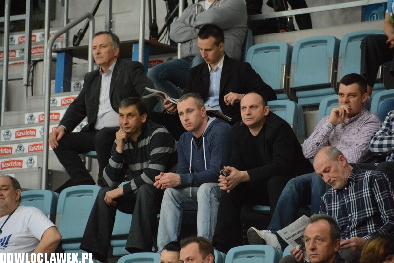 Kibice podczas meczu Anwil - Czarni Słupsk