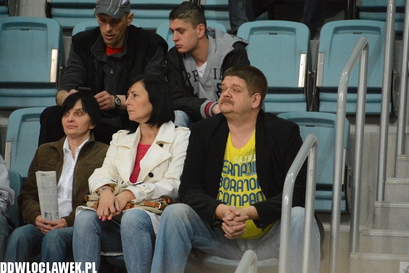 Kibice podczas meczu Anwil - Czarni Słupsk