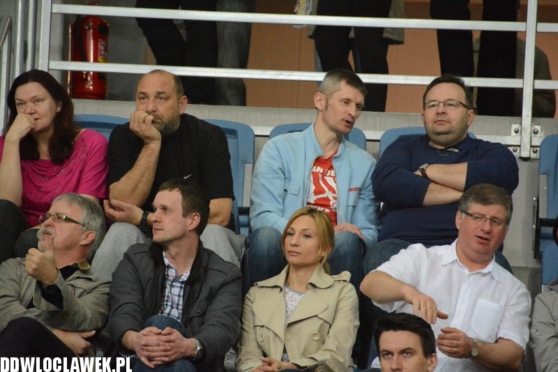 Kibice podczas meczu Anwil - Czarni Słupsk