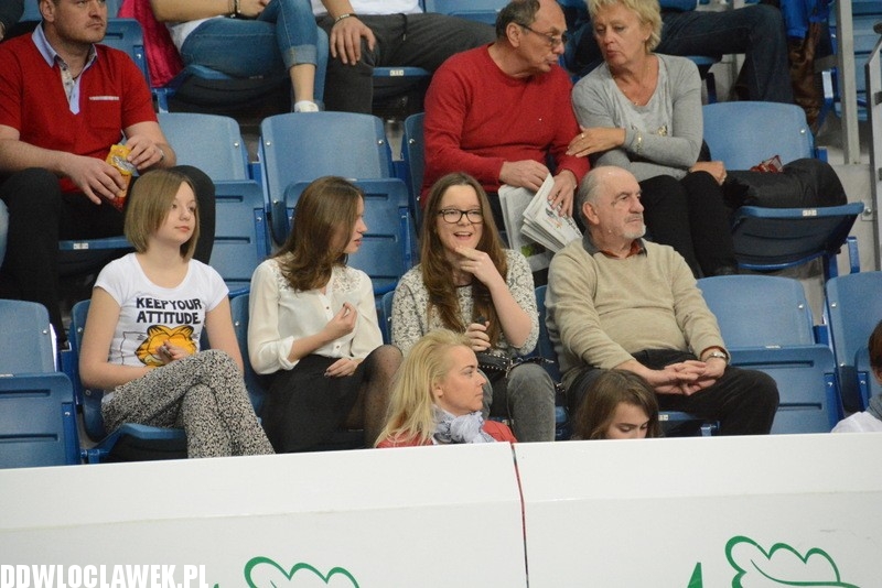 Kibice podczas meczu Anwil - Czarni Słupsk