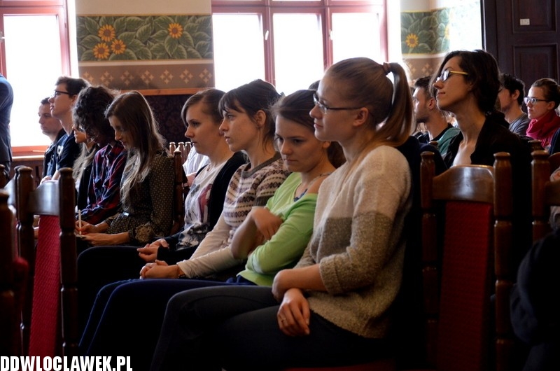 Spotkanie ze studentami z Poznania