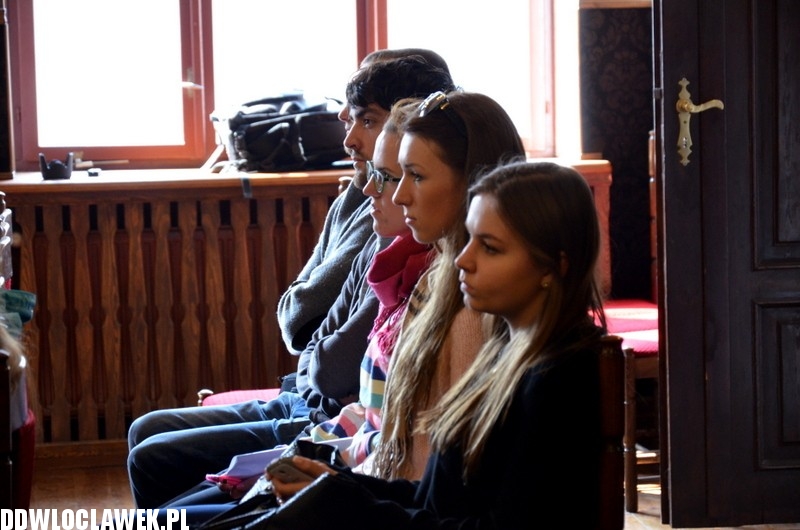 Spotkanie ze studentami z Poznania