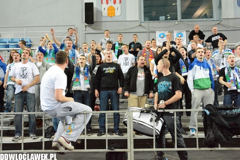 Kibice podczas meczu Anwil - Trefl Sopot