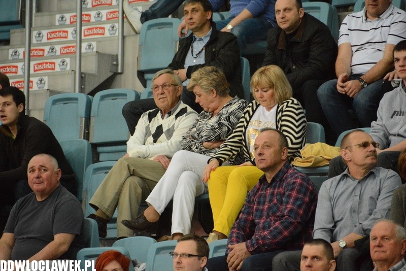 Kibice podczas meczu Anwil - Trefl Sopot