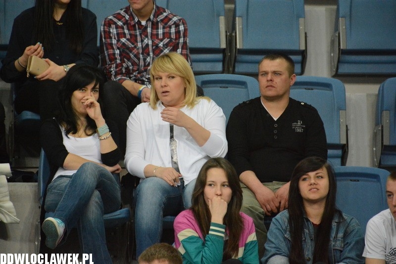 Kibice podczas meczu Anwil - Trefl Sopot