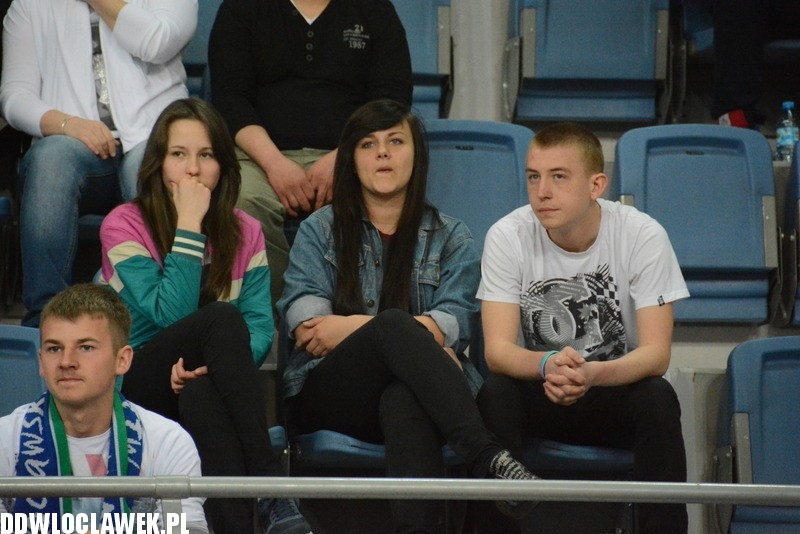Kibice podczas meczu Anwil - Trefl Sopot