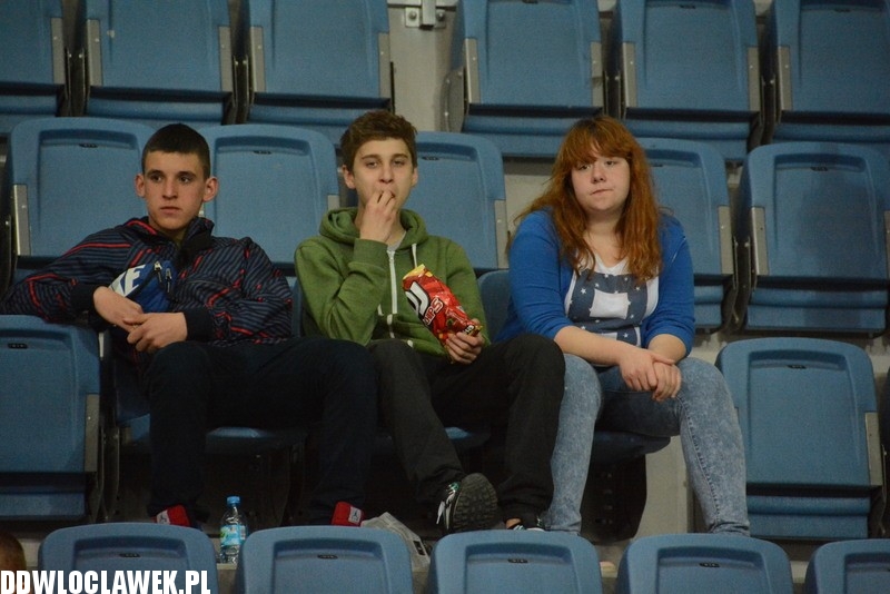 Kibice podczas meczu Anwil - Trefl Sopot