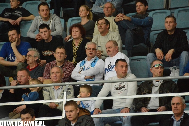 Kibice podczas meczu Anwil - Trefl Sopot