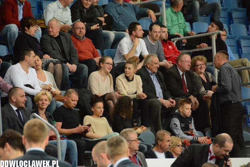 Kibice podczas meczu Anwil - Trefl Sopot