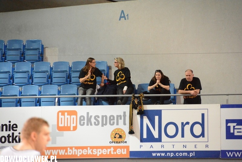 Kibice podczas meczu Anwil - Trefl Sopot