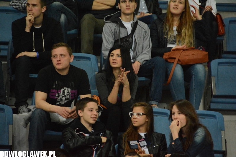 Kibice podczas meczu Anwil - Rosa Radom