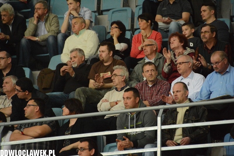Kibice podczas meczu Anwil - Rosa Radom