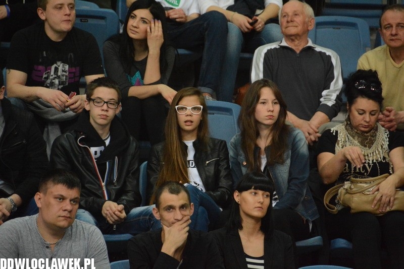 Kibice podczas meczu Anwil - Rosa Radom