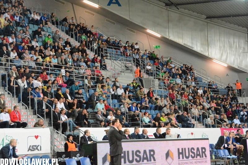 Kibice podczas meczu Anwil - Rosa Radom