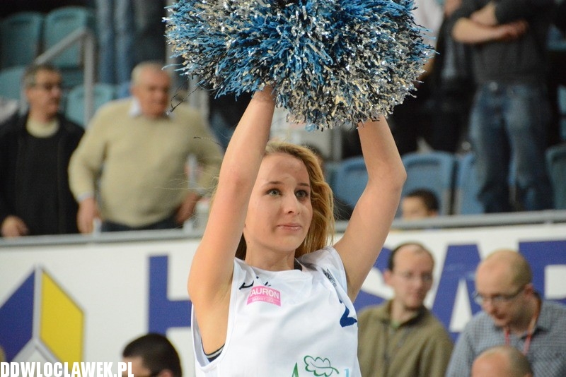 Cheerleaderki na meczu Anwil - Rosa Radom