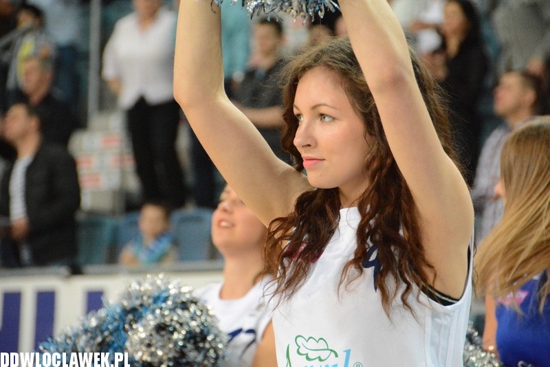 Cheerleaderki na meczu Anwil - Rosa Radom
