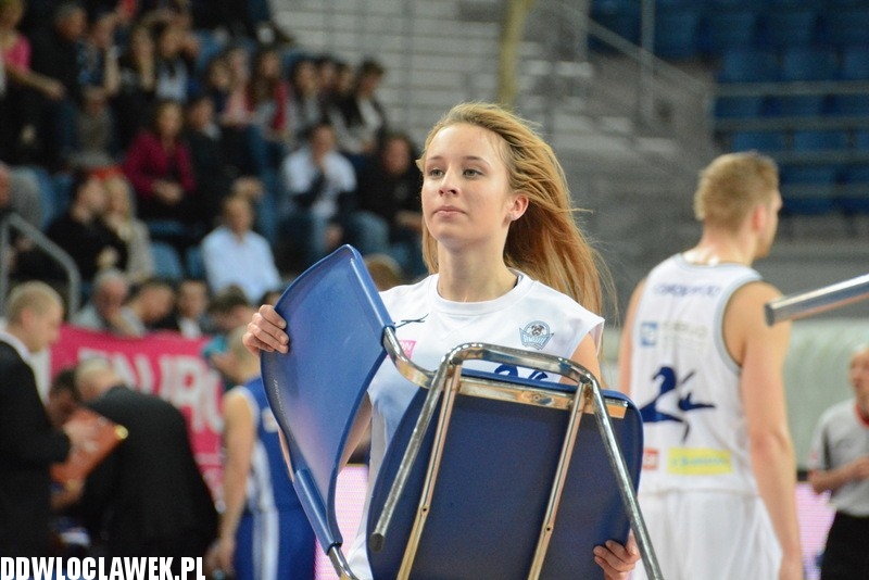 Cheerleaderki na meczu Anwil - Rosa Radom
