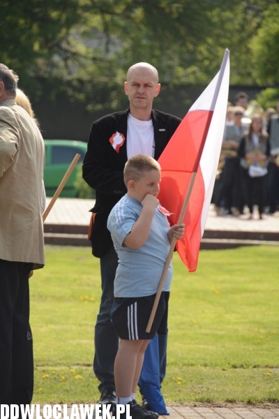 Uroczystości 1 maja we Włocławku