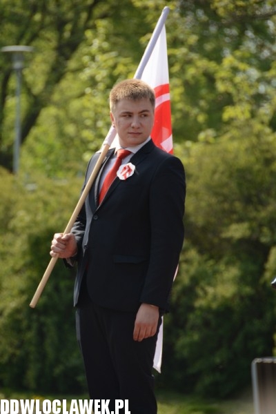 Uroczystości 1 maja we Włocławku
