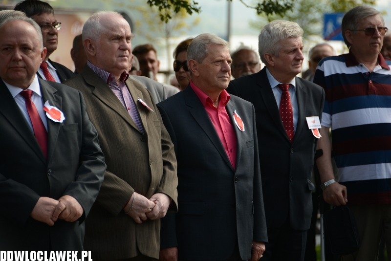 Uroczystości 1 maja we Włocławku