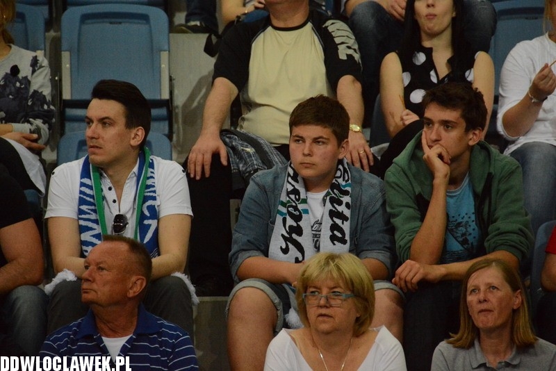 Kibice podczas meczu Anwil - Rosa Radom