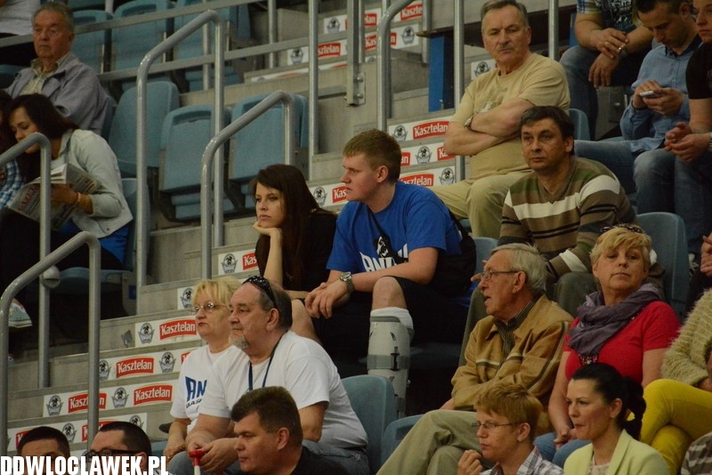 Kibice podczas meczu Anwil - Rosa Radom
