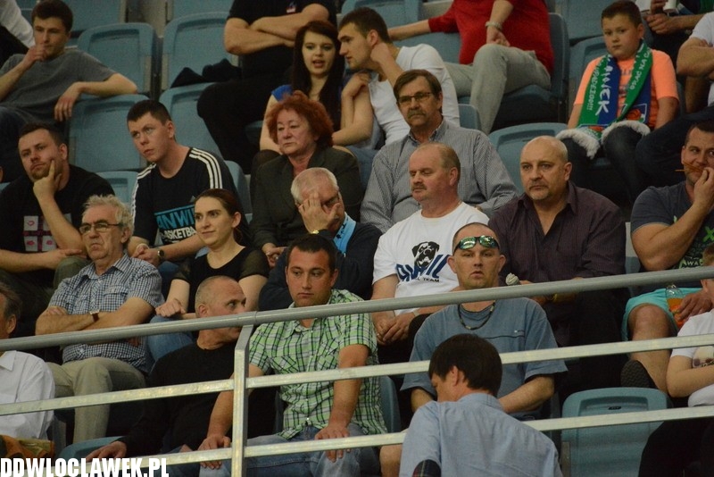 Kibice podczas meczu Anwil - Rosa Radom